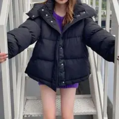 [新品]GRL フード付き2way中綿ダウンジャケット kd20 今季モデル!!