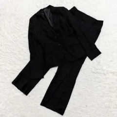 コムサイズム スーツ セットアップ　パンツ ブラック M