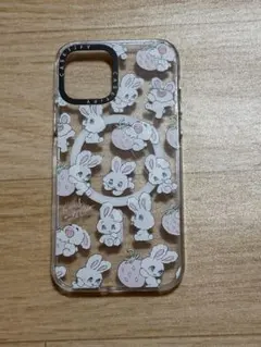 【iPhone12用】CASETiFY iPhoneケース ウサギ柄のサムネイル