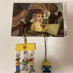 ディズニー　ピクサー　トイストーリー3  ストラップ   透けるシール（おまけ）