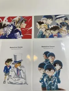 名探偵コナン ポストカード 4枚セット コナン空港限定品