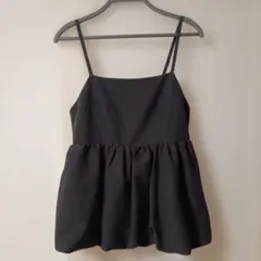 ペプラムキャミソール