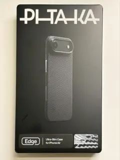 PITAKA iPhone Air Ultra-Slim 600D 黒/シルバー