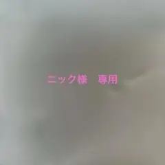 ニック様専用