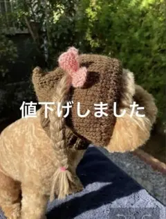 ワンちゃん帽子