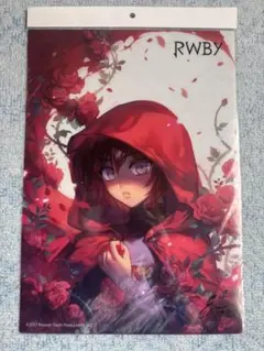RWBY A3クリアポスター ルビー - メルカリ