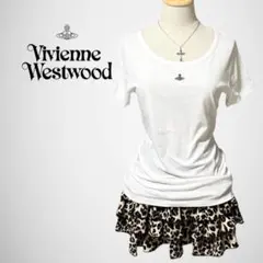 美品✨ Vivienne Westwood Tシャツ 半袖 刺繍ロゴ 白 Y2Kのサムネイル