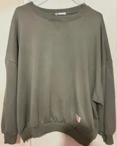 《JaVaジャバ コラボ》オーバーサイズ スウェット クルーネック