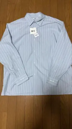 【完売モデル】UNIQLO +C ストライプ オーバーサイズシャツ XL 新品