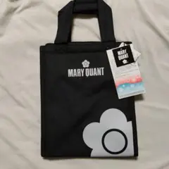 新品 MARYQUANT マリークヮント 保冷バッグ エコバッグ ブラック