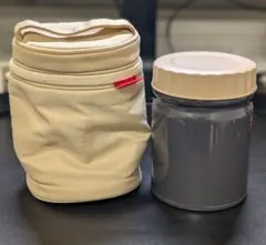 サーモス 真空断熱スープジャー ホワイト 400ml JBT400保温ケース付き