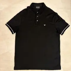 EMPORIO ARMANI エンポリオアルマーニ ポロシャツ ブラック L