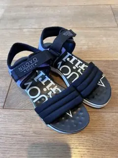 NUOVO スポーツサンダル 黒・紫