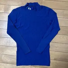 美品　Under Armour 青 長袖インナーシャツ