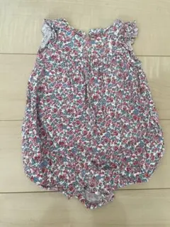 Ralph Lauren 花柄ロンパース フリル付き