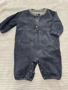 デニム 長袖オーバーオール