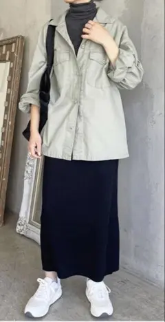 【新品】　Spick & Span ラメリブニットタイトスカートのサムネイル
