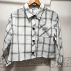 子供用　チェック柄シャツ　140センチ
