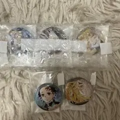 鬼滅の刃 原画 キャラクター ピンバッジ 5個セット