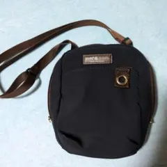 値下げ　anello 黒 ナイロン ショルダーバッグ