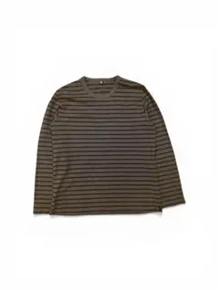 ユニクロ ボーダーロンt