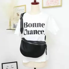 旅行 斜め掛け ショルダー メッセンジャー バッグ 黒 ブラック ユニセックス