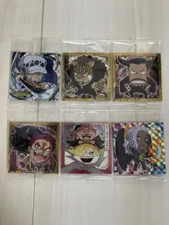 ワンピース大海賊シールウエハースSW6 6枚セット