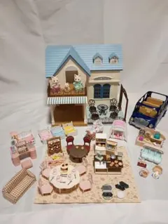 シルバニアファミリー トイザらス限定お家ギフトセット ファミリーワゴン付