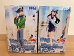 【未開封品】名探偵コナン Luminasta 工藤新一　毛利蘭　フィギュアセット