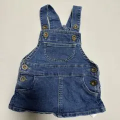 ベビー　デニムサロペットスカート　アカチャンホンポ