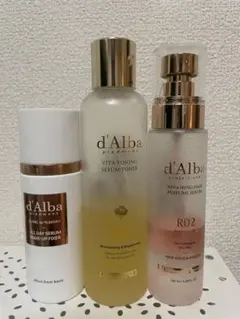 d'Alba スキンケア・ヘアケア 3点セット