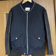 UNDERCOVER 2011AW 袖レザーMA-1 ジャケット Mサイズ2