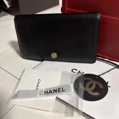 正規品・綺麗　CHANEL 長財布 ゴールド　ココマーク レザーのサムネイル