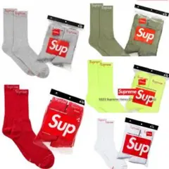 T*1様 Supreme®/Hanes® Crew Socks 1足