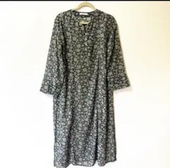 ショコラフィーネ　オリエンタル調　ロングワンピース