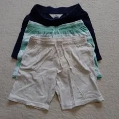 H&M ハーフパンツ 3枚セット 6-7Y
