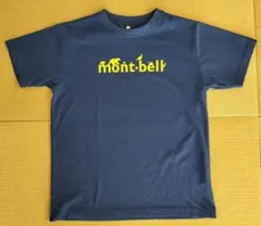 mont-bell ネイビー （ブルー）Tシャツ 1114314　160センチ