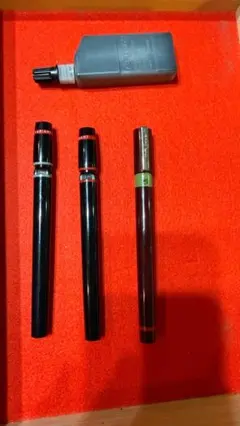 ロットリング 3本セット(0.1 0.3 0.3) 未開封インクのサムネイル