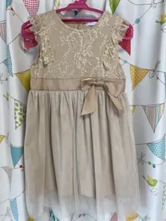 女の子　ワンピース　お呼ばれ　ドレス　120センチ