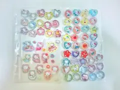 シール帳 完成品 キティシール帳＋シール13枚(リフィル) おはじきシール 他