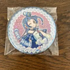 キミとアイドルプリキュア♪　BIGホログラム缶バッジ　キュアウインク