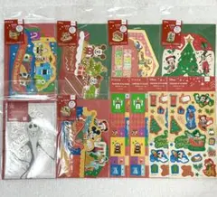 ディズニー クリスマス シール メッセージカード 10セット