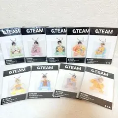 &TEAM アクリルキーチェーン Colorful 全9種セット