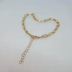ゴールド チェーン アンクレット