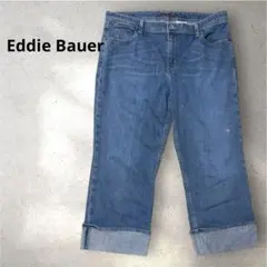 Eddie Bauer ライトブルーデニムパンツ 半ズボン人気 おしゃれのサムネイル