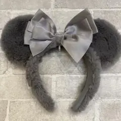 東京ディズニーリゾート ミッキー耳カチューシャ グレー