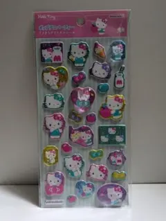 【正規品】ポップデコパーティー　ラメきらクリスタルシール　Hello Kitty