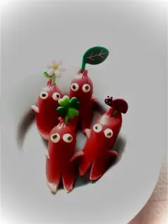 お弁当ピック 葉っぱのピックお花 みつばち てんとう虫 クローバー 星 くま色々