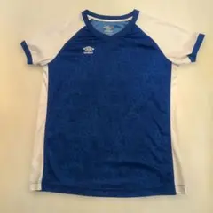 umbro 青 Tシャツ XL (14/16)　150〜160サイズ