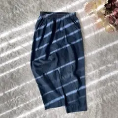 デニムイージーパンツ デニム